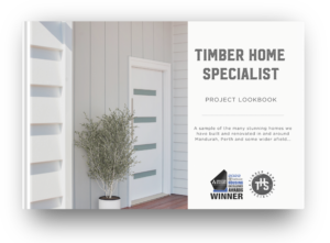 custom timber home project